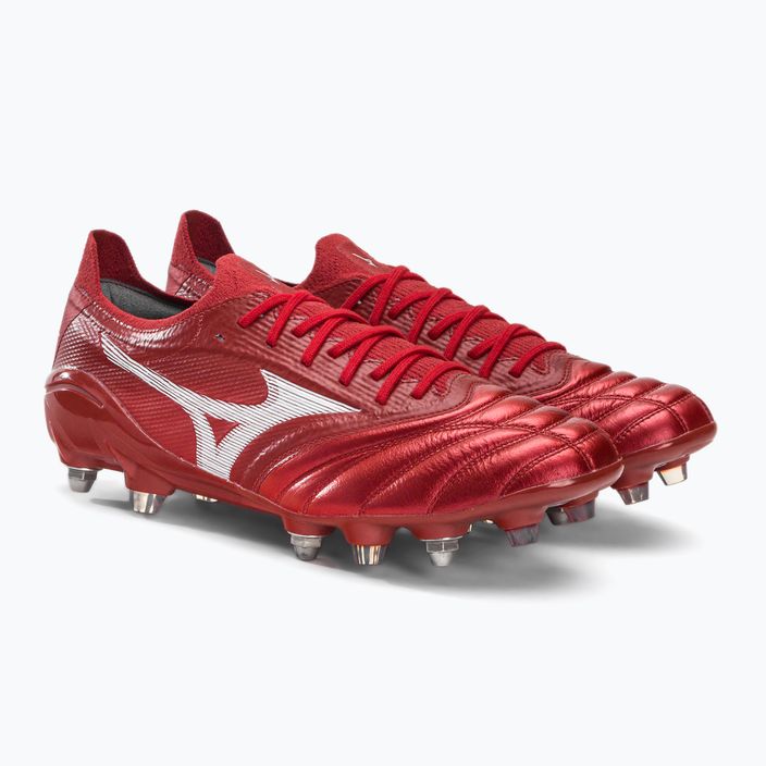 Mizuno Morelia Neo III Beta Elite Mix ποδοσφαιρικά παπούτσια κόκκινα P1GC229160 4