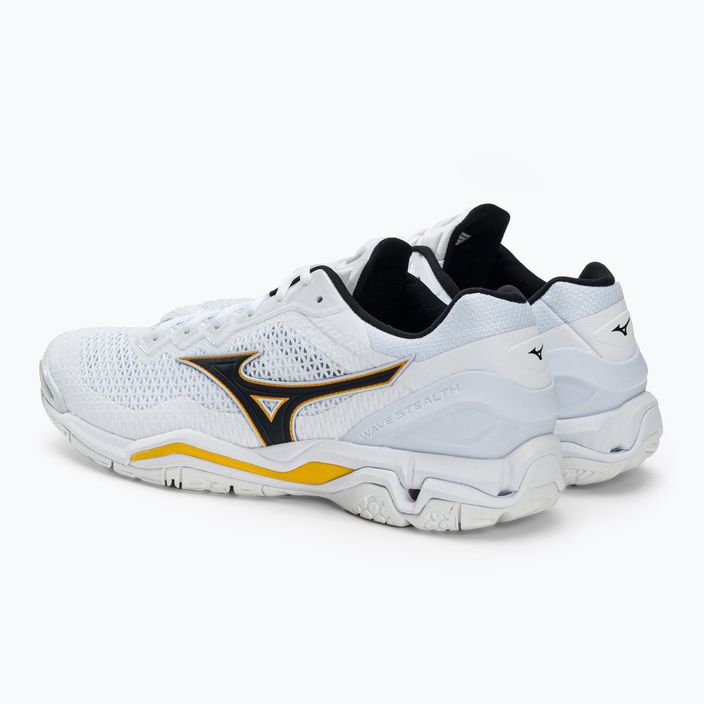 Ανδρικά παπούτσια χάντμπολ Mizuno Wave Stealth V λευκό X1GA180013 3