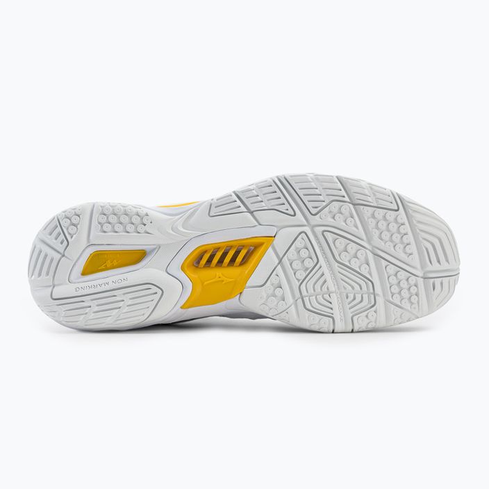 Ανδρικά παπούτσια χάντμπολ Mizuno Wave Stealth V λευκό X1GA180013 5
