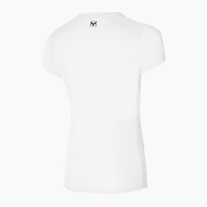 Γυναικείο πουκάμισο για τρέξιμο Mizuno Two Loop 88 Tee λευκό 32GAA20102 2