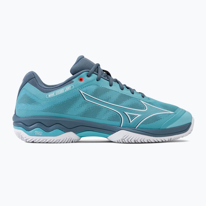 Ανδρικά παπούτσια τένις Mizuno Wave Exceed Light CC μπλε 61GC222032 2