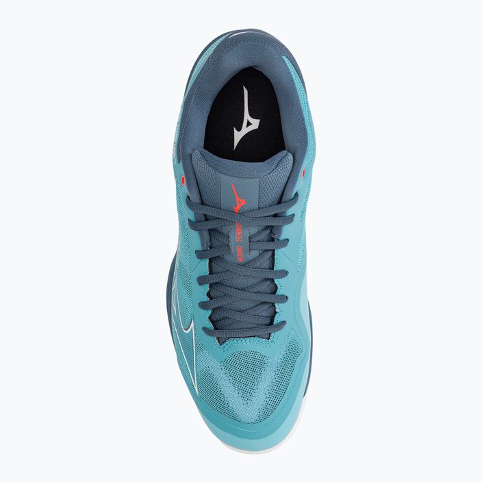 Ανδρικά παπούτσια τένις Mizuno Wave Exceed Light CC μπλε 61GC222032 6