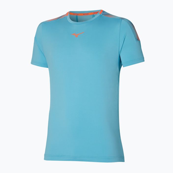 Ανδρικό πουκάμισο για τρέξιμο Mizuno Shadow Tee μπλε 62GAA00222