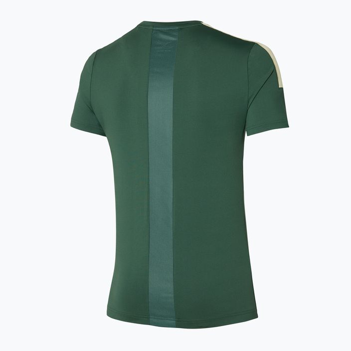 Ανδρικό πουκάμισο για τρέξιμο Mizuno Shadow Tee πράσινο 62GAA00237 2