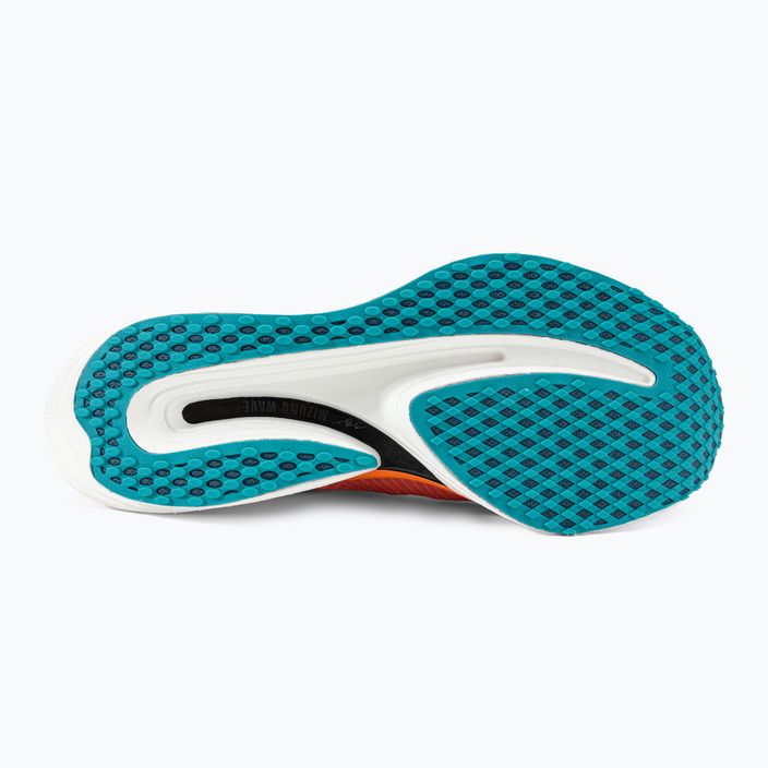 Mizuno Wave Rebellion Pro λευκό-πορτοκαλί παπούτσι για τρέξιμο J1GC231701 5