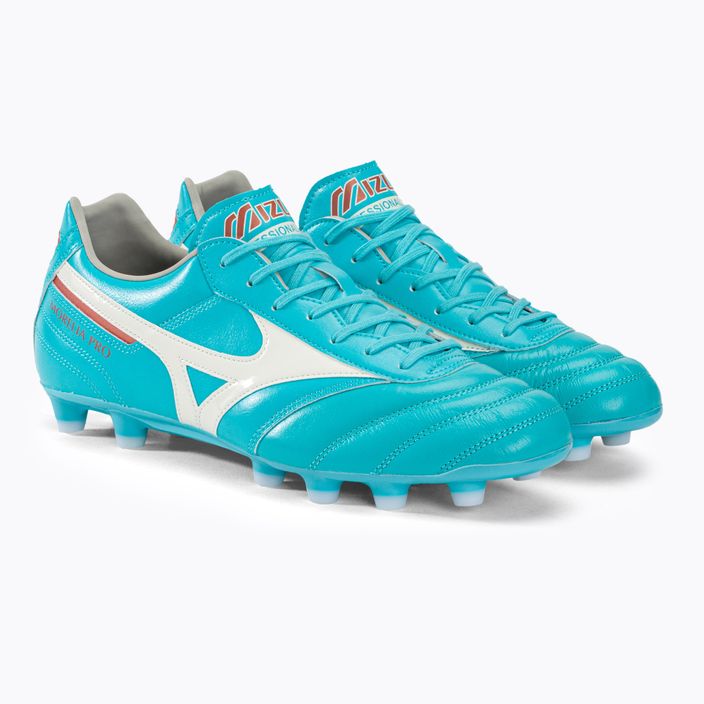 Mizuno Morelia II Pro ποδοσφαιρικά παπούτσια μπλε και άσπρο P1GA231325 4