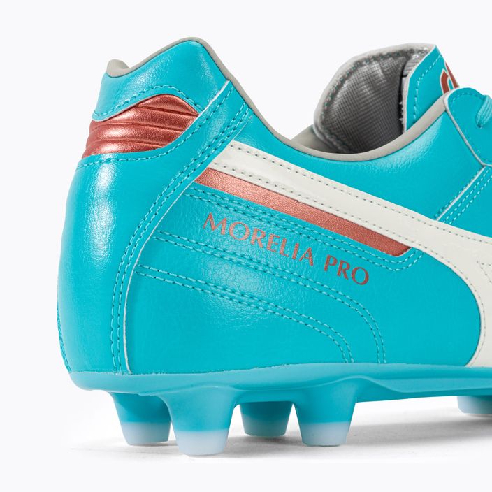 Mizuno Morelia II Pro ποδοσφαιρικά παπούτσια μπλε και άσπρο P1GA231325 9