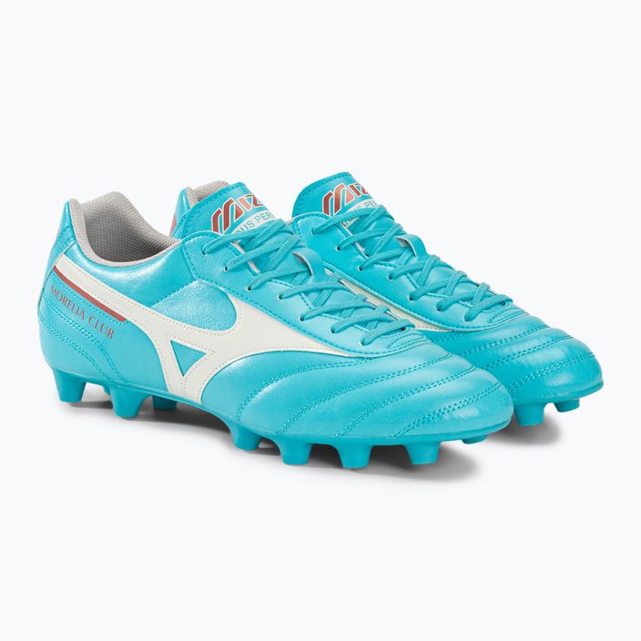 Ανδρικά ποδοσφαιρικά παπούτσια Mizuno Morelia II Club μπλε P1GA231625 4