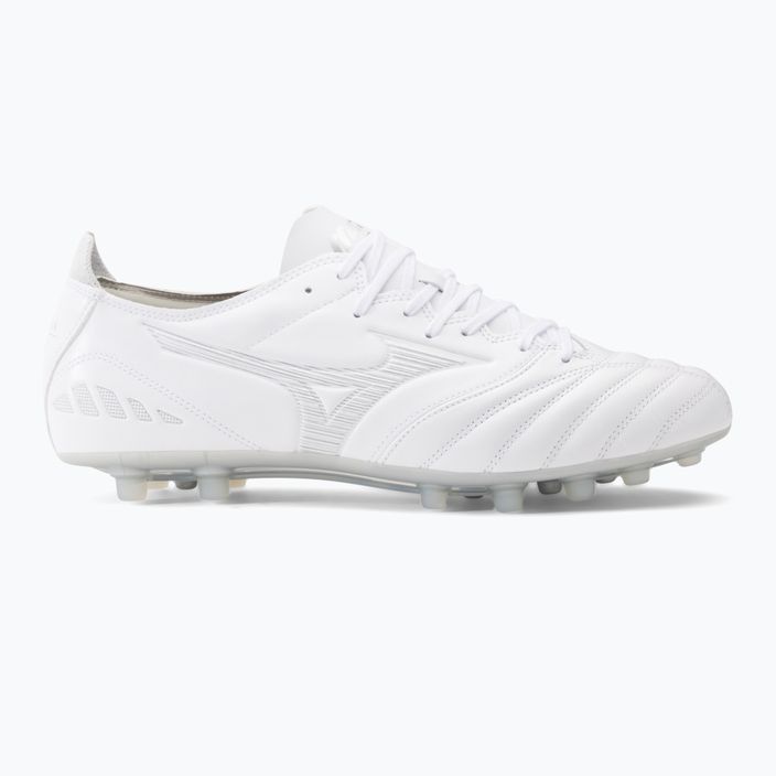 Mizuno Morelia Neo III Pro AG ποδοσφαιρικά παπούτσια λευκά P1GA238404 2