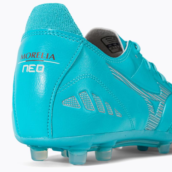 Mizuno Morelia Neo III Pro AG ποδοσφαιρικά παπούτσια μπλε P1GA238425 9