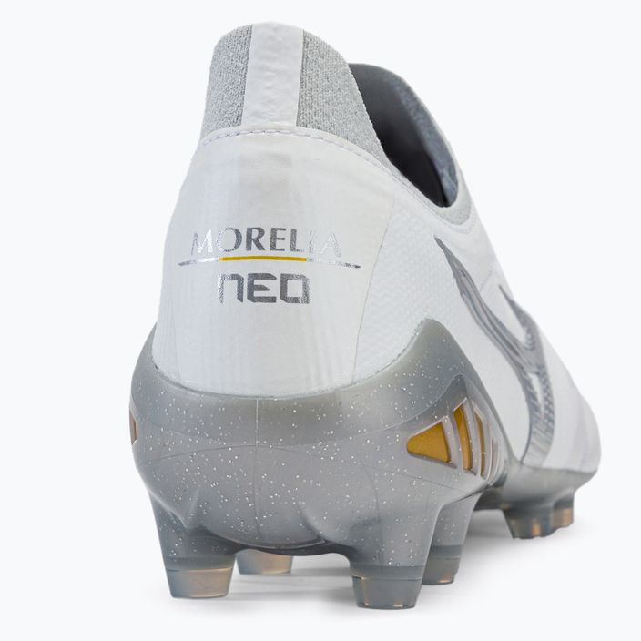 Mizuno Morelia Neo III Beta JP ποδοσφαιρικά παπούτσια λευκά P1GA239004 8