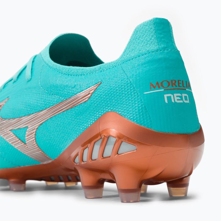 Mizuno Morelia Neo III Beta JP ποδοσφαιρικά παπούτσια μπλε P1GA239025 8