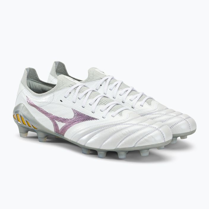Mizuno Morelia Neo III Beta Elite ανδρικά ποδοσφαιρικά παπούτσια λευκό P1GA239104 4