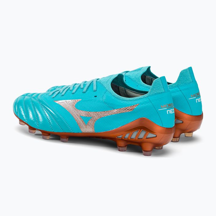 Mizuno Morelia Neo III Beta Elite ποδοσφαιρικά παπούτσια μπλε P1GA239125 3