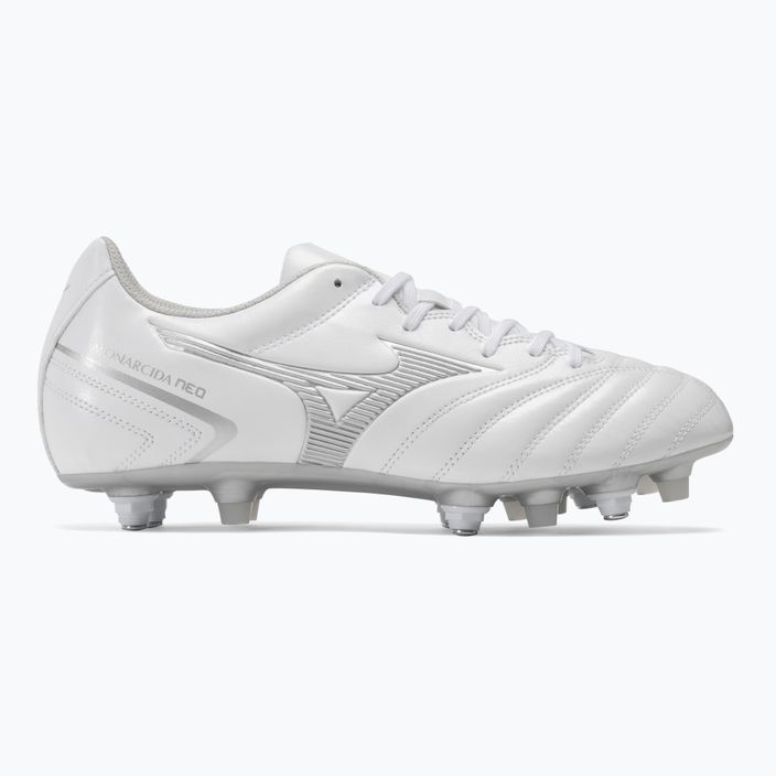 Mizuno Monarcida Neo ll Sel Mix λευκό/ολόγραμμα ανδρικά ποδοσφαιρικά παπούτσια 2