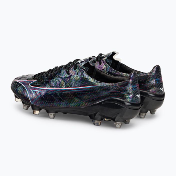 Mizuno Alpha JP Mix ανδρικά ποδοσφαιρικά παπούτσια μαύρο P1GC236001 3