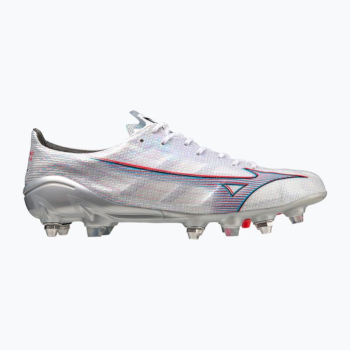 Ανδρικά ποδοσφαιρικά παπούτσια Mizuno Alpha JP Mix λευκό/κόκκινο ανάφλεξης/ 801 c 13