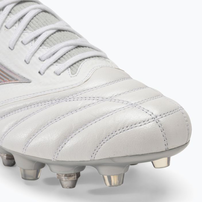Mizuno Morelia Neo III Beta JMP ποδοσφαιρικά παπούτσια λευκά/ολόγραμμα/κρύο γκρι 3c 7
