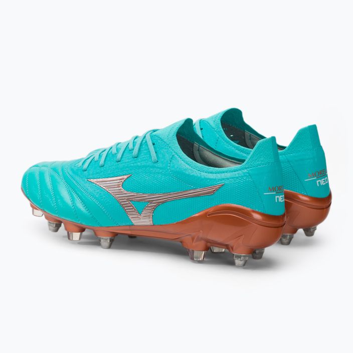 Mizuno Morelia Neo III Beta JP MD ποδοσφαιρικά παπούτσια μπλε P1GC239025 3