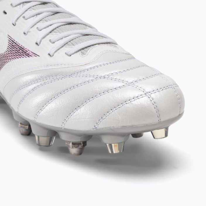 Mizuno Morelia Neo III Elite M άσπρο/ολόγραμμα/κρύο γκρι 3c ποδοσφαιρικά παπούτσια ποδοσφαίρου 7