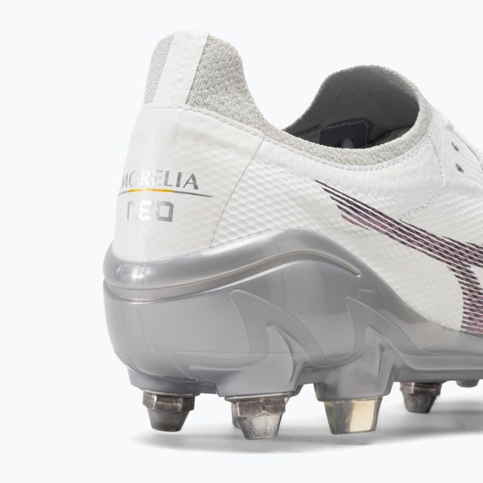 Mizuno Morelia Neo III Elite M άσπρο/ολόγραμμα/κρύο γκρι 3c ποδοσφαιρικά παπούτσια ποδοσφαίρου 9