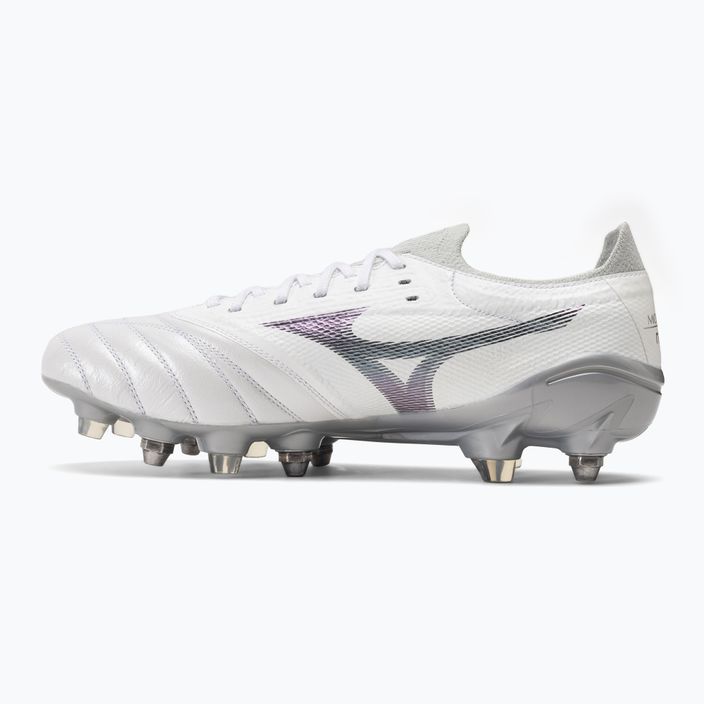 Mizuno Morelia Neo III Elite M άσπρο/ολόγραμμα/κρύο γκρι 3c ποδοσφαιρικά παπούτσια ποδοσφαίρου 10