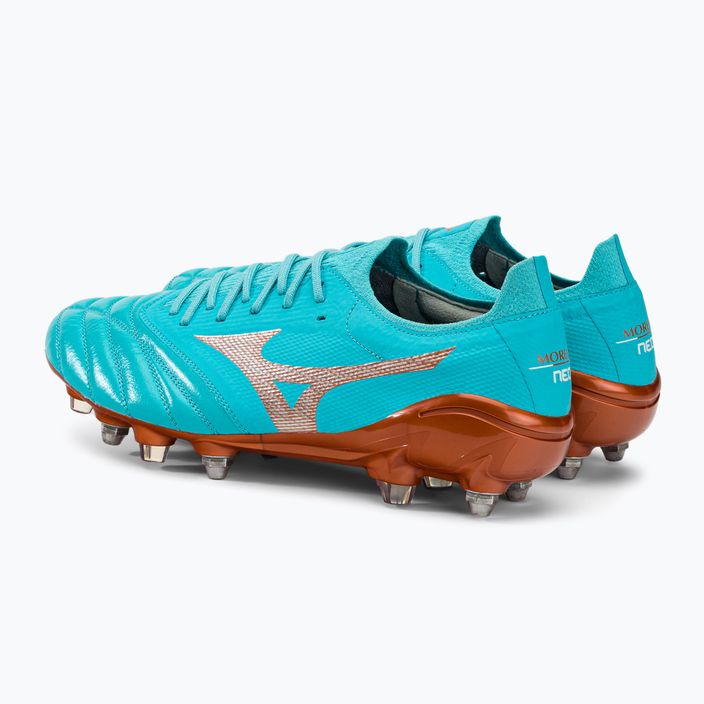 Mizuno Morelia Neo III Elite M ποδοσφαιρικά παπούτσια μπλε P1GC239125 3