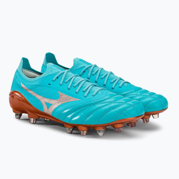 Mizuno Morelia Neo III Elite M ποδοσφαιρικά παπούτσια μπλε P1GC239125 4