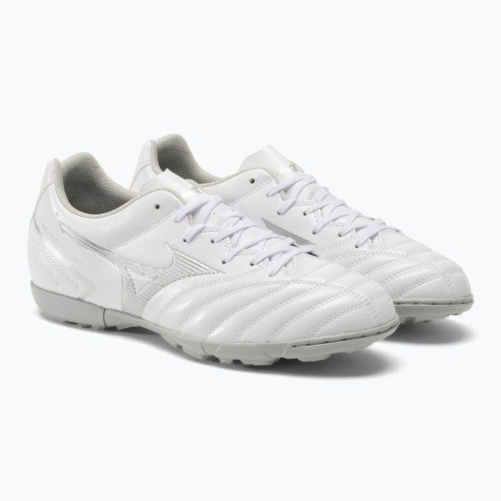 Mizuno Monarcida Neo II Sel AS άσπρο/ολόγραμμα ανδρικά ποδοσφαιρικά παπούτσια Mizuno Monarcida Neo II Sel AS άσπρο/ολόγραμμα 4