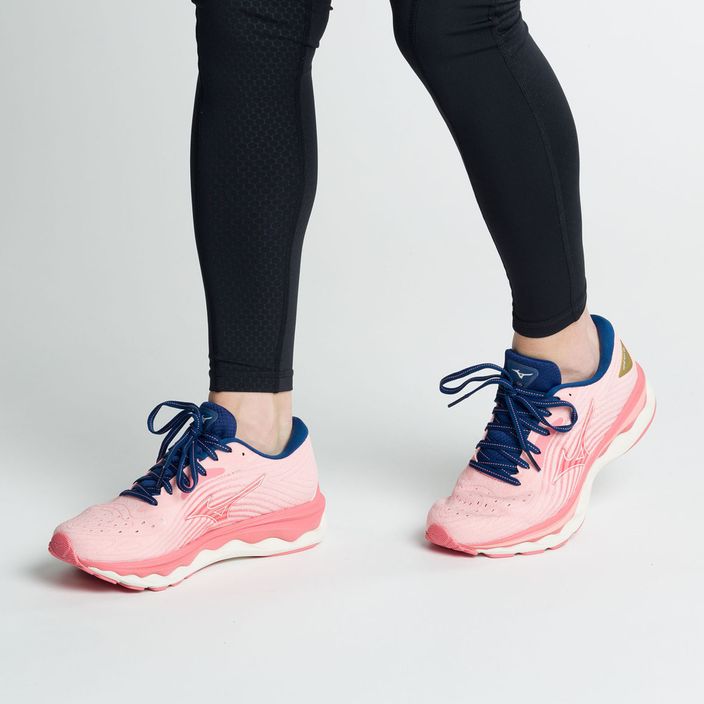 Γυναικεία παπούτσια για τρέξιμο Mizuno Wave Sky 6 ροζ J1GD220273 2