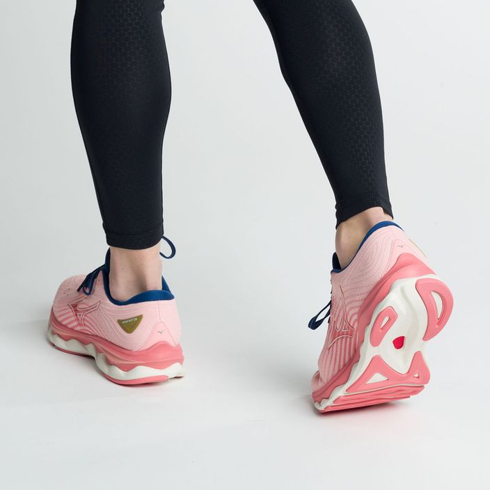 Γυναικεία παπούτσια για τρέξιμο Mizuno Wave Sky 6 ροζ J1GD220273 3