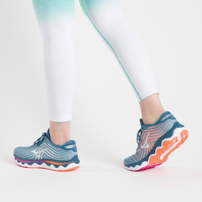 Γυναικεία παπούτσια για τρέξιμο Mizuno Wave Horizon 6 μπλε J1GD222611 3