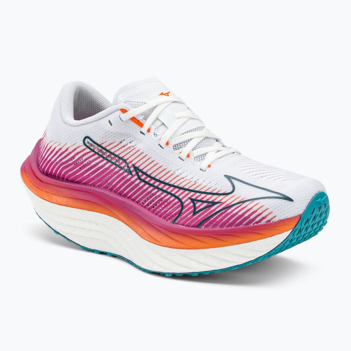 Mizuno Wave Rebellion Pro παπούτσια για τρέξιμο σε λευκό και ροζ J1GD231721