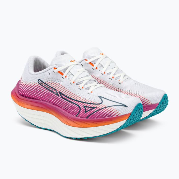 Mizuno Wave Rebellion Pro παπούτσια για τρέξιμο σε λευκό και ροζ J1GD231721 6