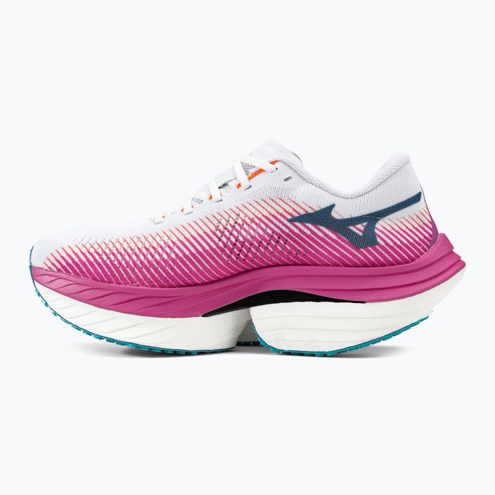 Mizuno Wave Rebellion Pro παπούτσια για τρέξιμο σε λευκό και ροζ J1GD231721 3