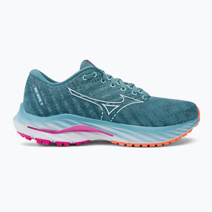 Γυναικεία παπούτσια για τρέξιμο Mizuno Wave Inspire 19 μπλε J1GD234421 2