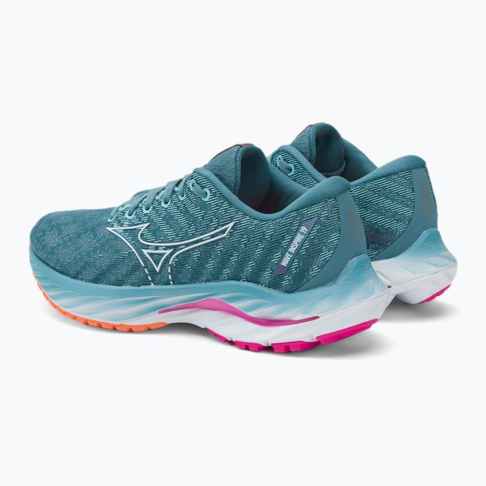 Γυναικεία παπούτσια για τρέξιμο Mizuno Wave Inspire 19 μπλε J1GD234421 3