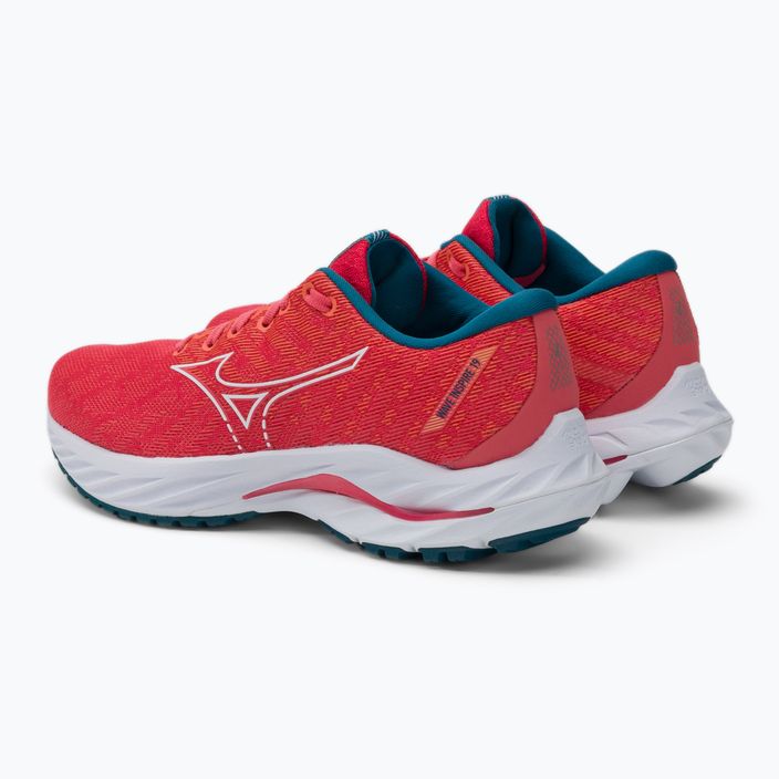 Γυναικεία παπούτσια για τρέξιμο Mizuno Wave Inspire 19 ροζ J1GD234427 3
