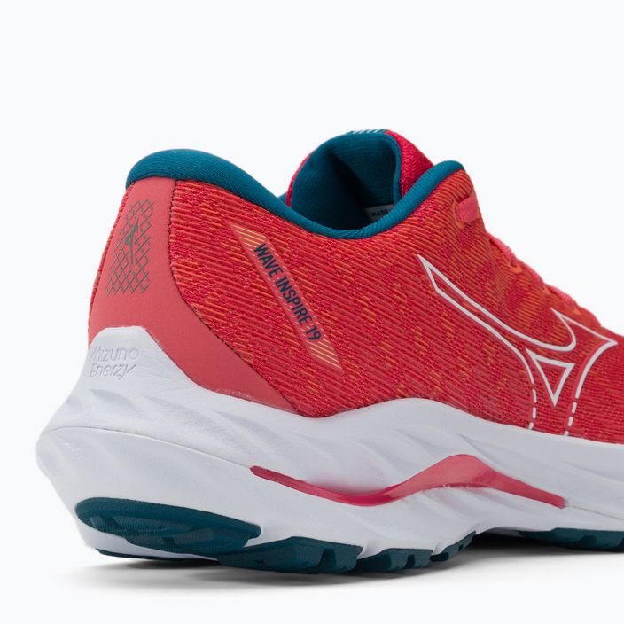 Γυναικεία παπούτσια για τρέξιμο Mizuno Wave Inspire 19 ροζ J1GD234427 8