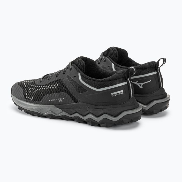 Ανδρικά αθλητικά παπούτσια τρεξίματος Mizuno Wave Ibuki 4 GTX μαύρο/μεταλλικό γκρι/σκιά 4