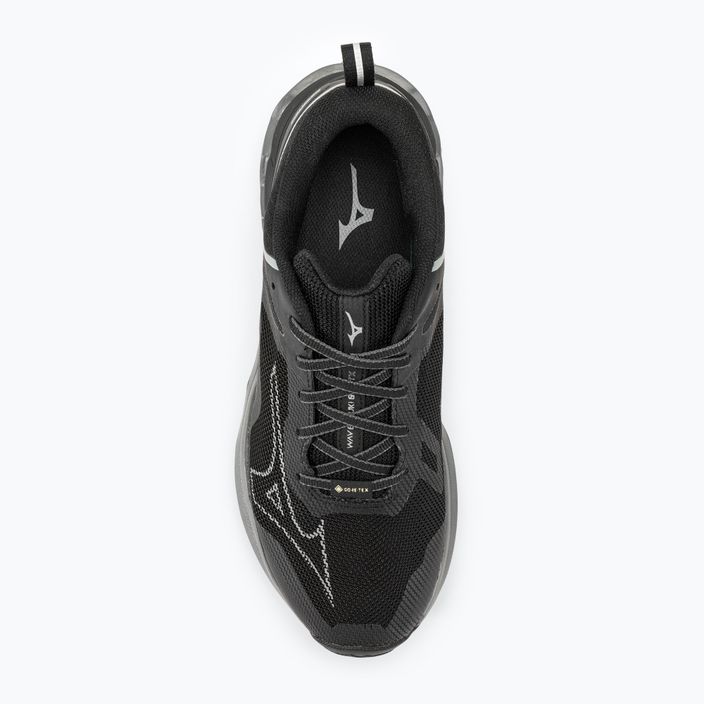 Ανδρικά αθλητικά παπούτσια τρεξίματος Mizuno Wave Ibuki 4 GTX μαύρο/μεταλλικό γκρι/σκιά 7