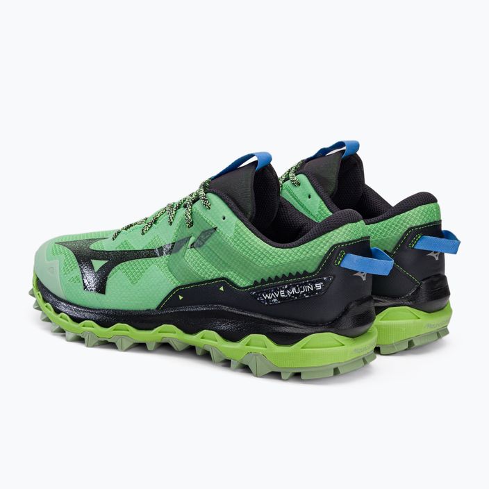 Ανδρικά παπούτσια για τρέξιμο Mizuno Wave Mujin 9 πράσινο J1GJ227052 3