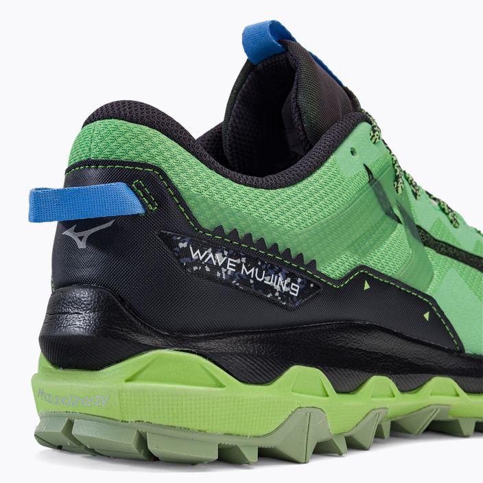 Ανδρικά παπούτσια για τρέξιμο Mizuno Wave Mujin 9 πράσινο J1GJ227052 8
