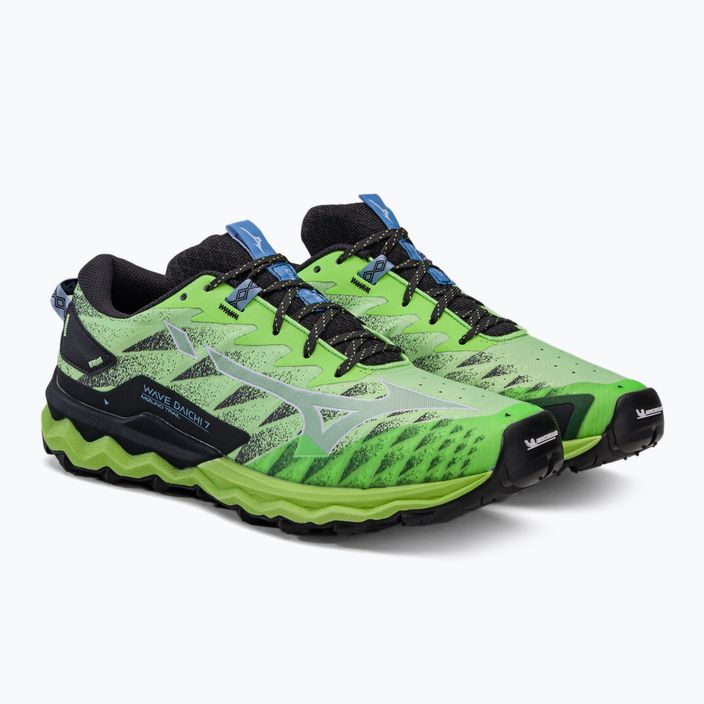 Ανδρικά παπούτσια για τρέξιμο Mizuno Wave Daichi 7 πράσινο J1GJ227102 4