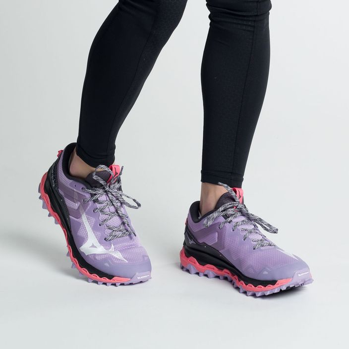 Γυναικεία παπούτσια για τρέξιμο Mizuno Wave Mujin 9 μοβ J1GK227072 2