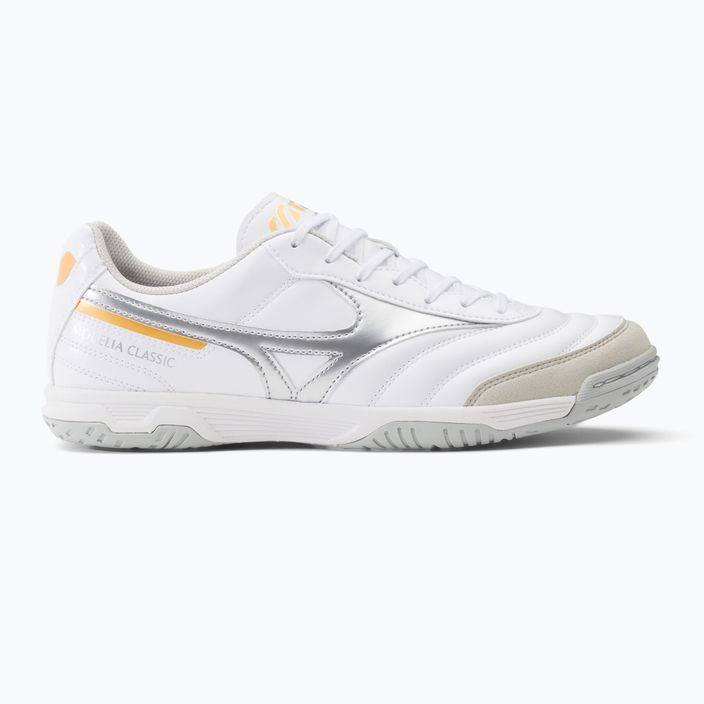 Mizuno Morelia Sala Classic IN ποδοσφαιρικά παπούτσια λευκά Q1GA230203 2