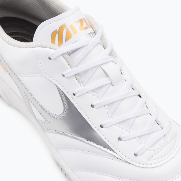 Mizuno Morelia Sala Classic IN ποδοσφαιρικά παπούτσια λευκά Q1GA230203 8