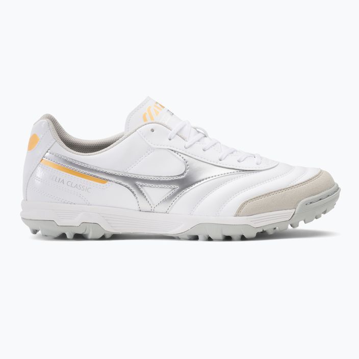 Mizuno Morelia Sala Classic TF ποδοσφαιρικά παπούτσια λευκά Q1GB230203 2