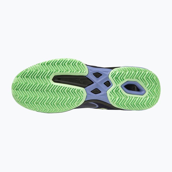 Ανδρικά παπούτσια padel Mizuno Wave Exceed Light 2 Padel βράδυ μπλε / πατίνα πράσινο / lolite 11