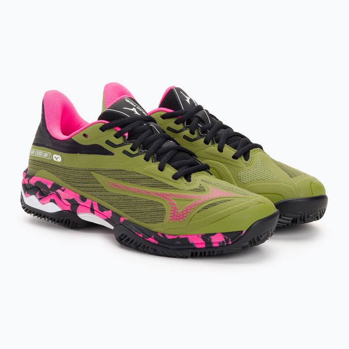 Γυναικεία παπούτσια Mizuno Wave Exceed Light 2 Padel calliste green / pink glo / black 4